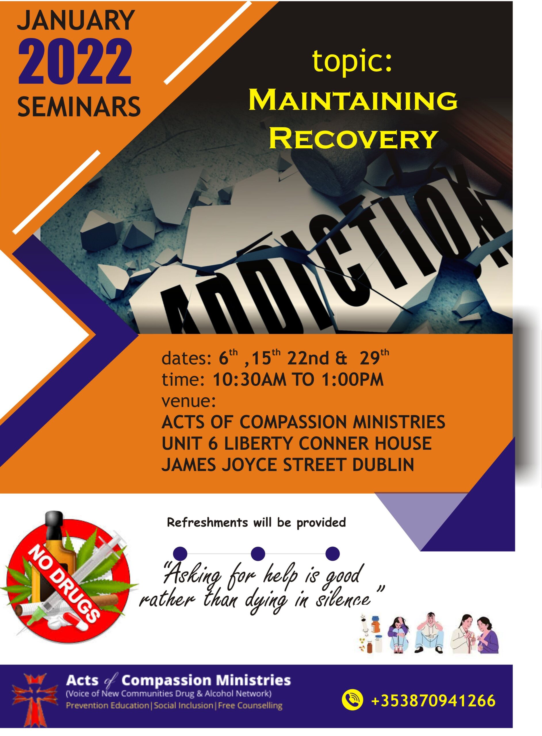 January Seminar : Maintaining Recovery