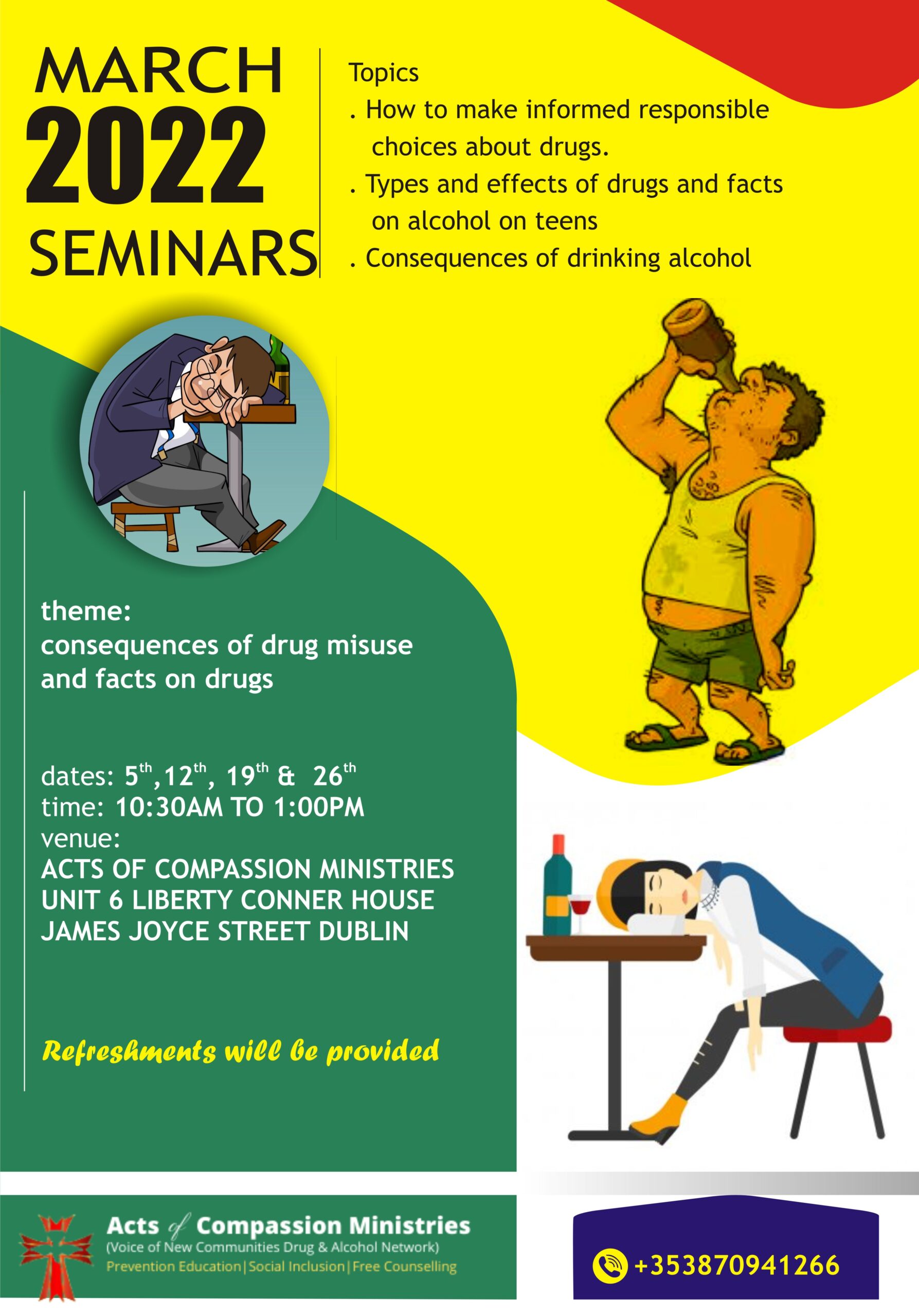 March Seminar: Consequences of Drug Misuse & Facts on Drugs